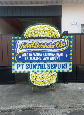 Papan Bunga Duka di Klaten Selatan